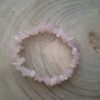 Bracelet baroque Quartz rose